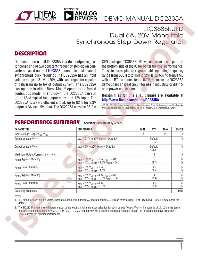DC2335A Demo Manual