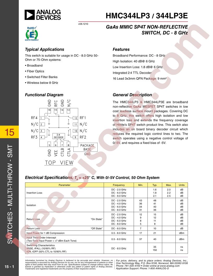 HMC344LP3(E)