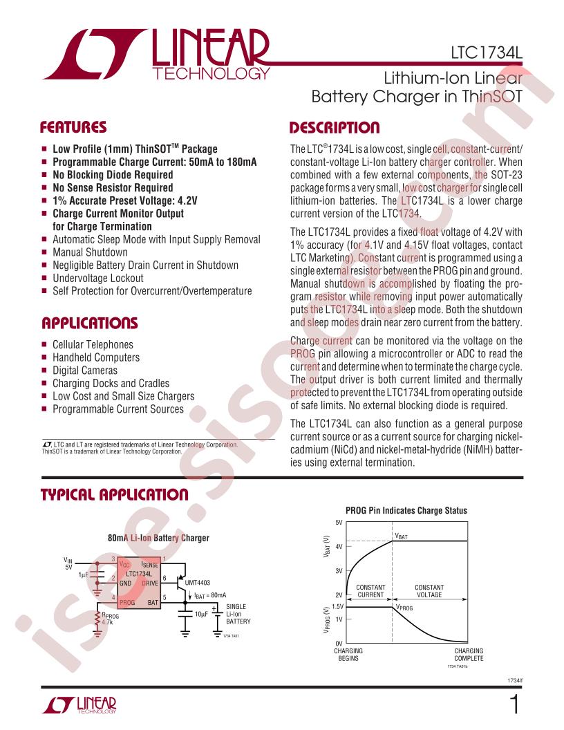 LTC1734L