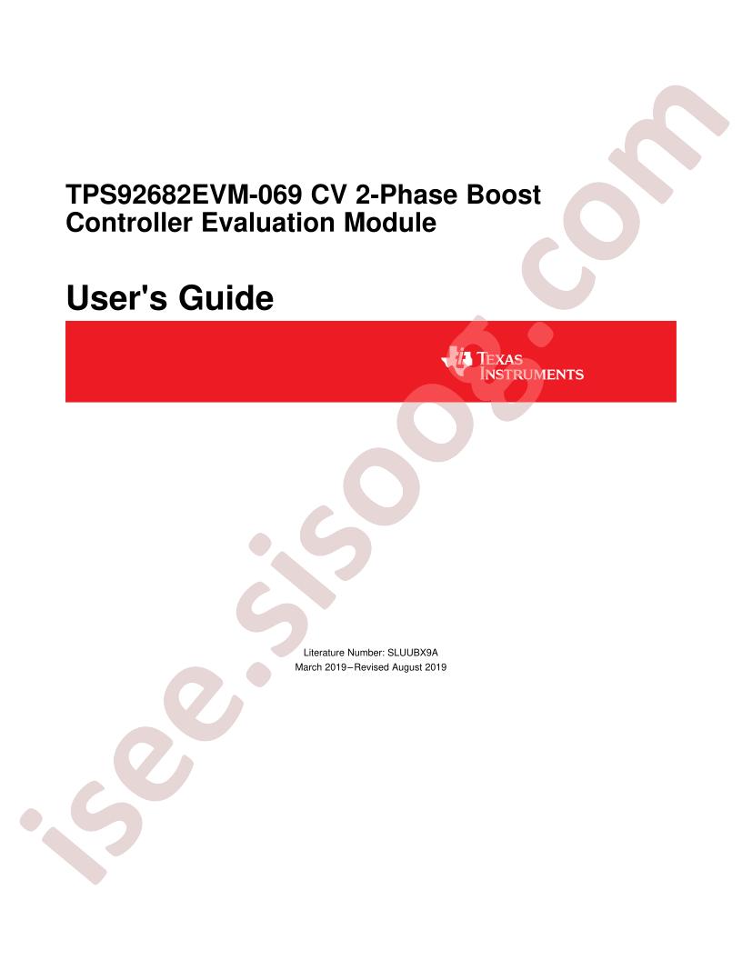 TPS92682EVM-069 User Guide