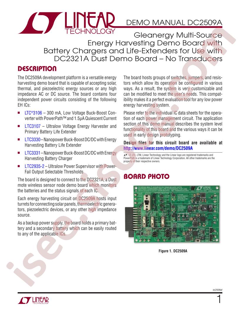 DC2509A Demo Manual
