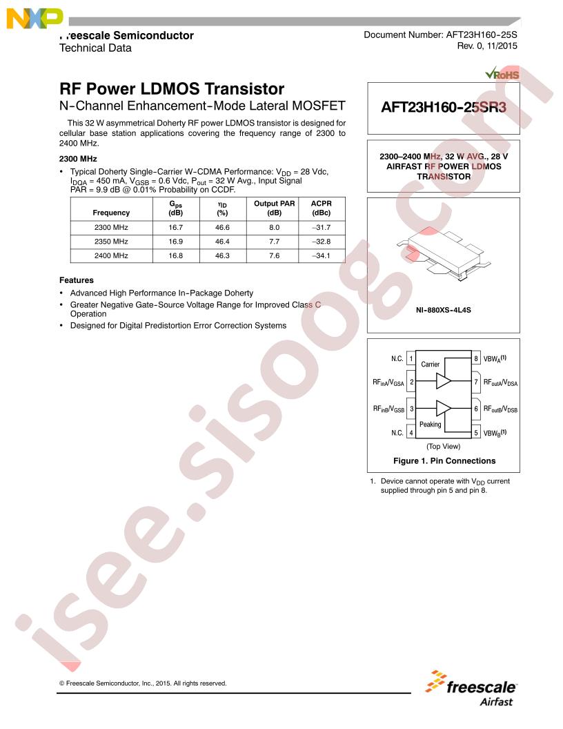 AFT23H160-25SR3