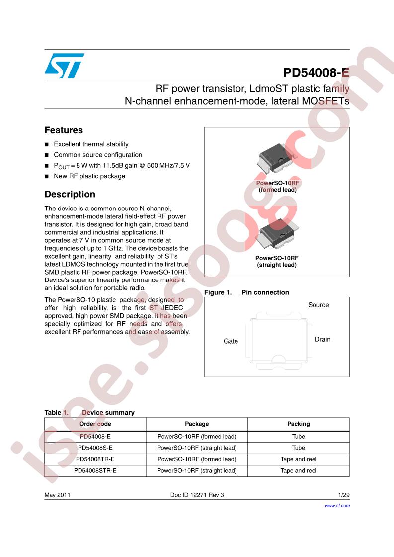 PD54008(S)-E