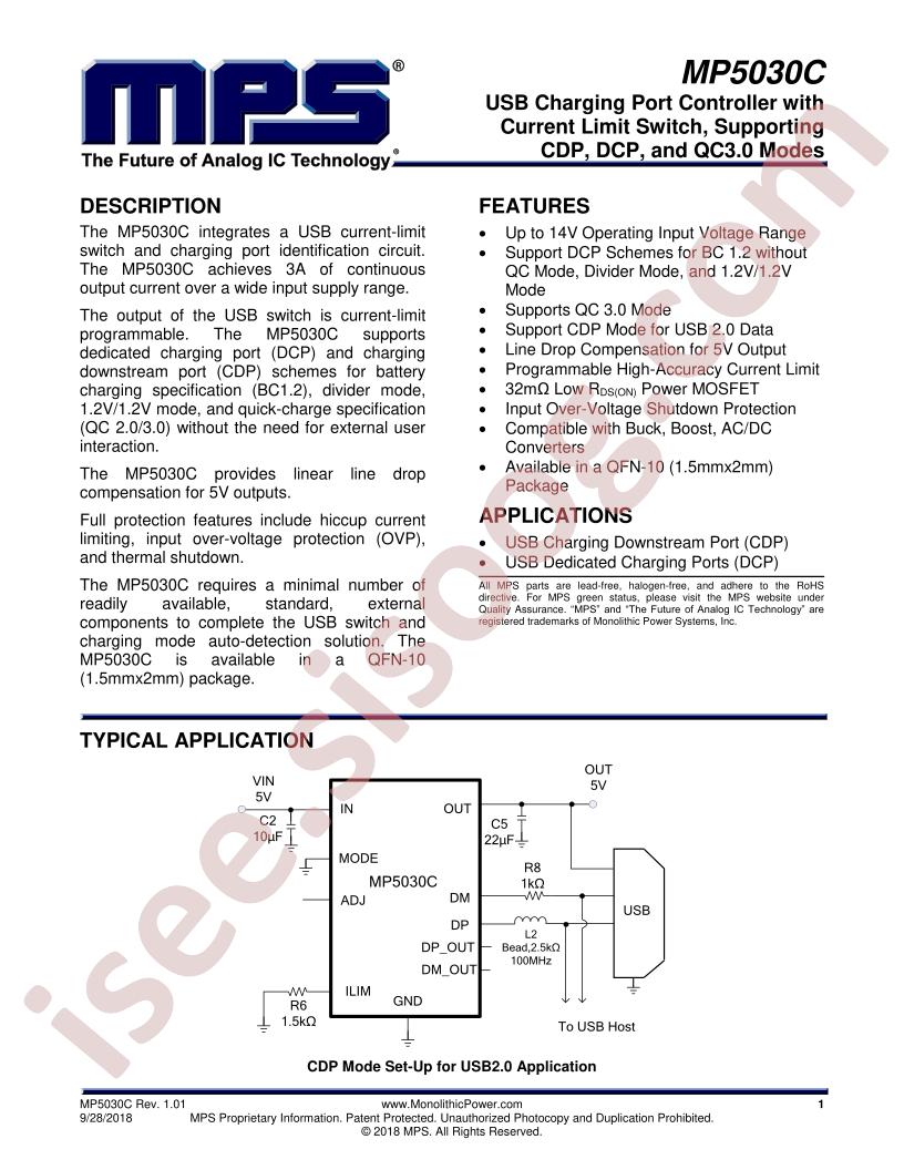 MPS5030C