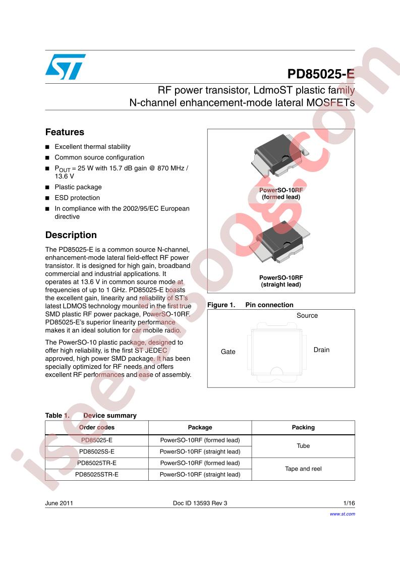 PD85025-E