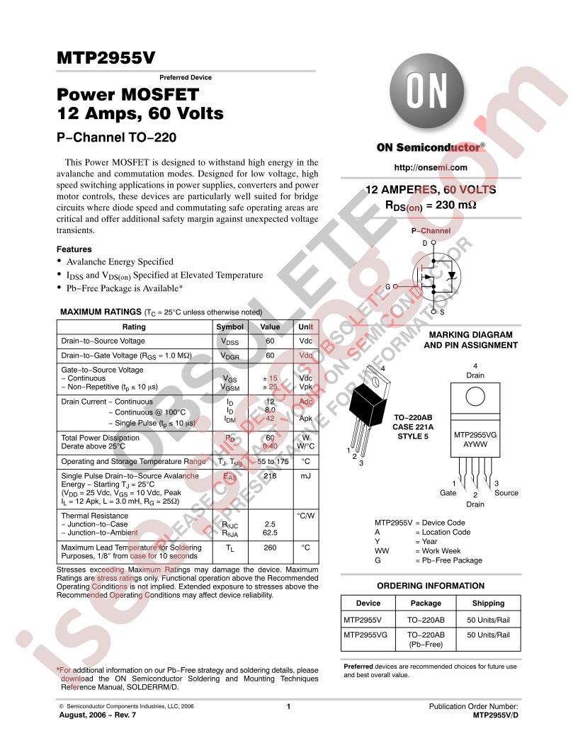 MTP2955V