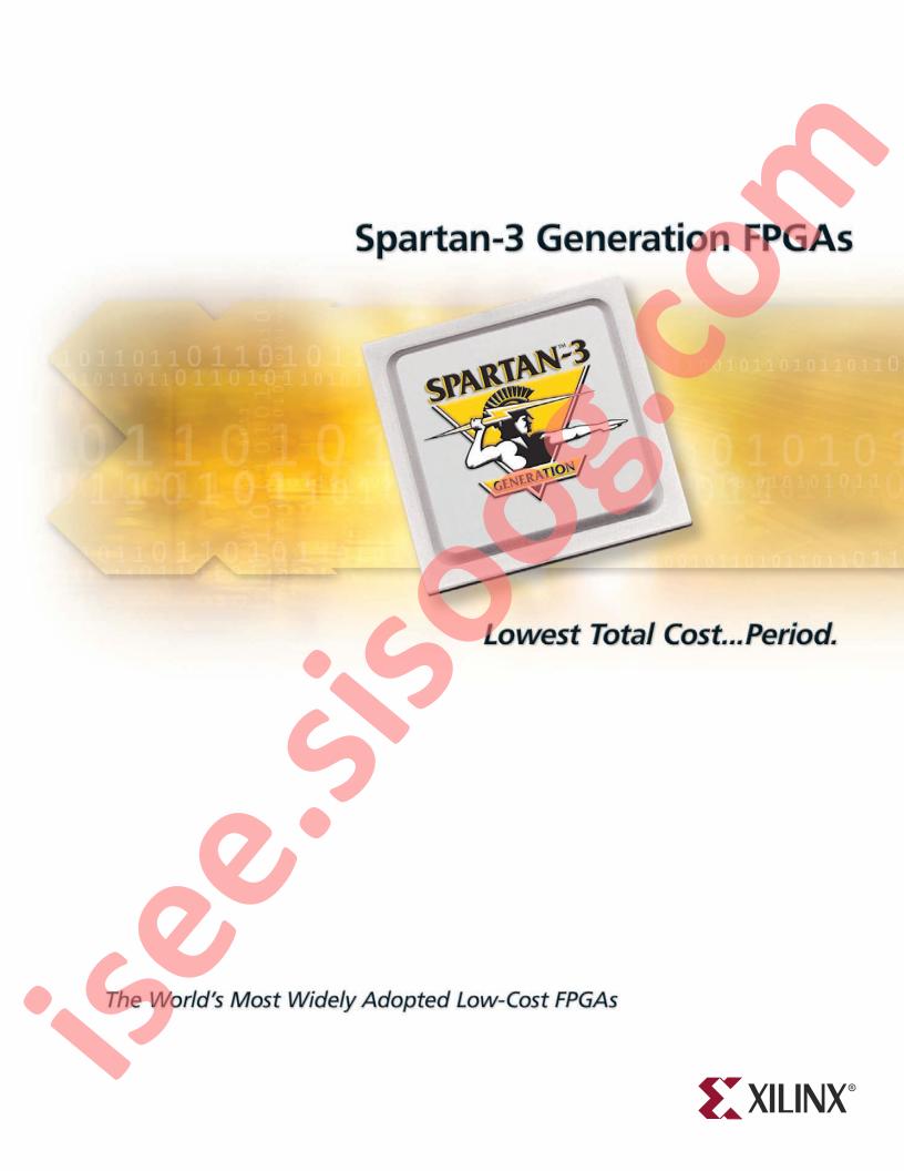 Spartan-3 Generation FPGAs Brochure