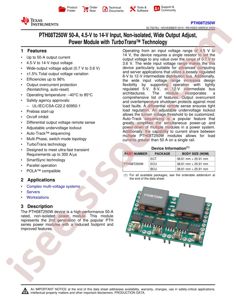 PTH08T250W