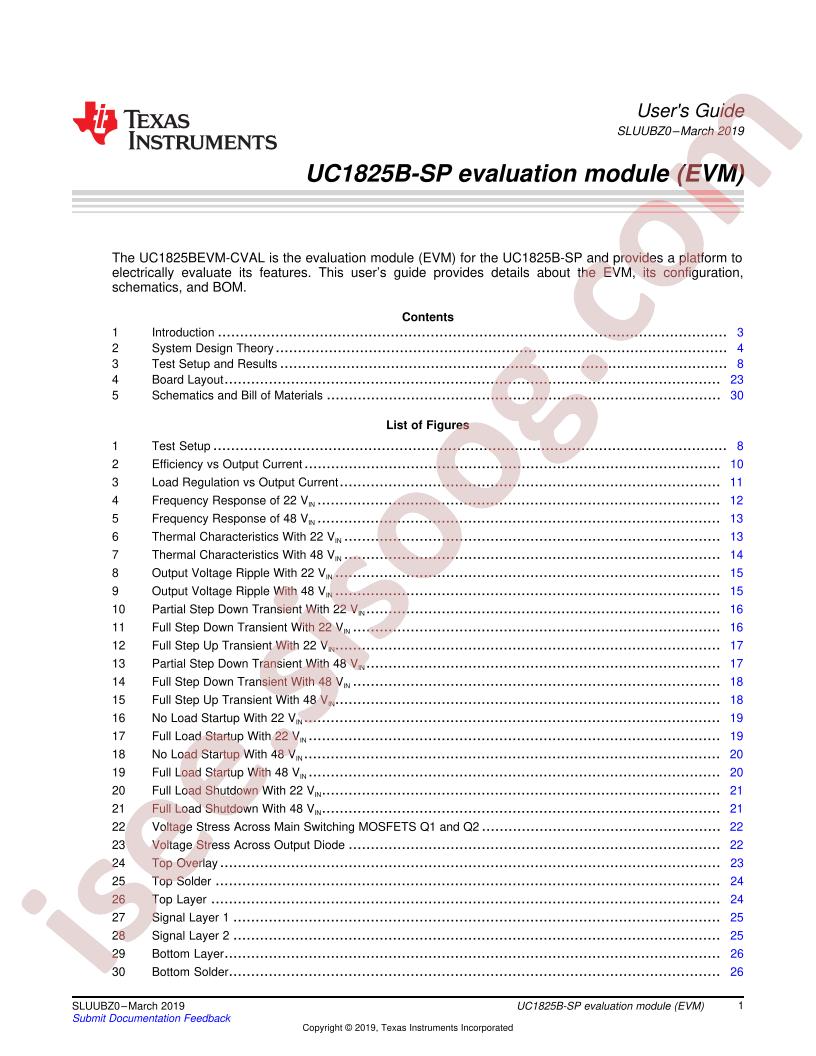 UC1825BEVM-CVAL User Guide