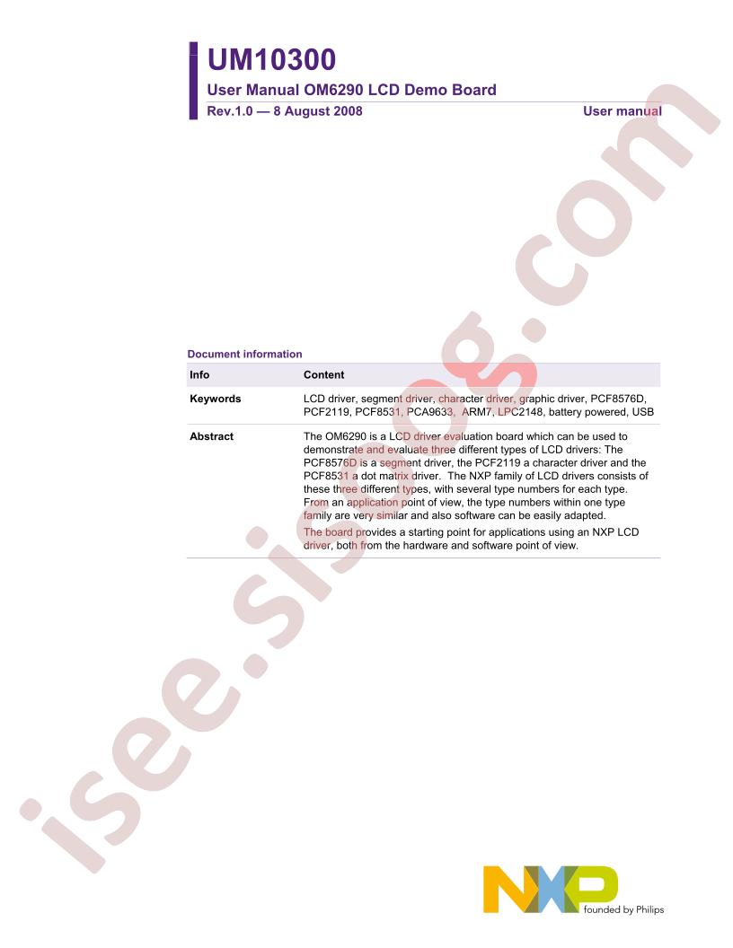 OM6290 User Manual