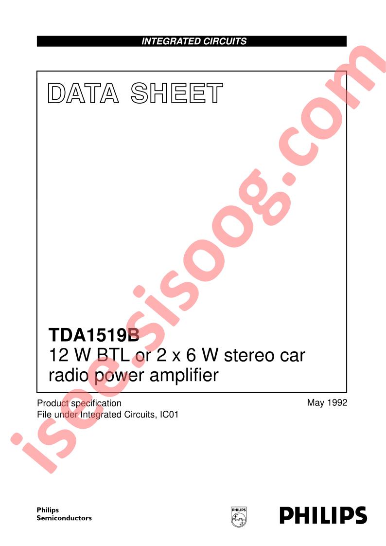 TDA1519B