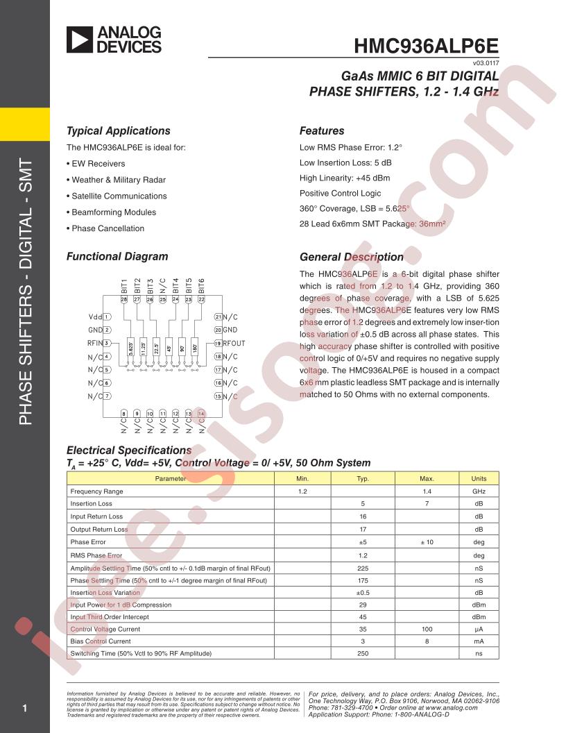HMC936ALP6E