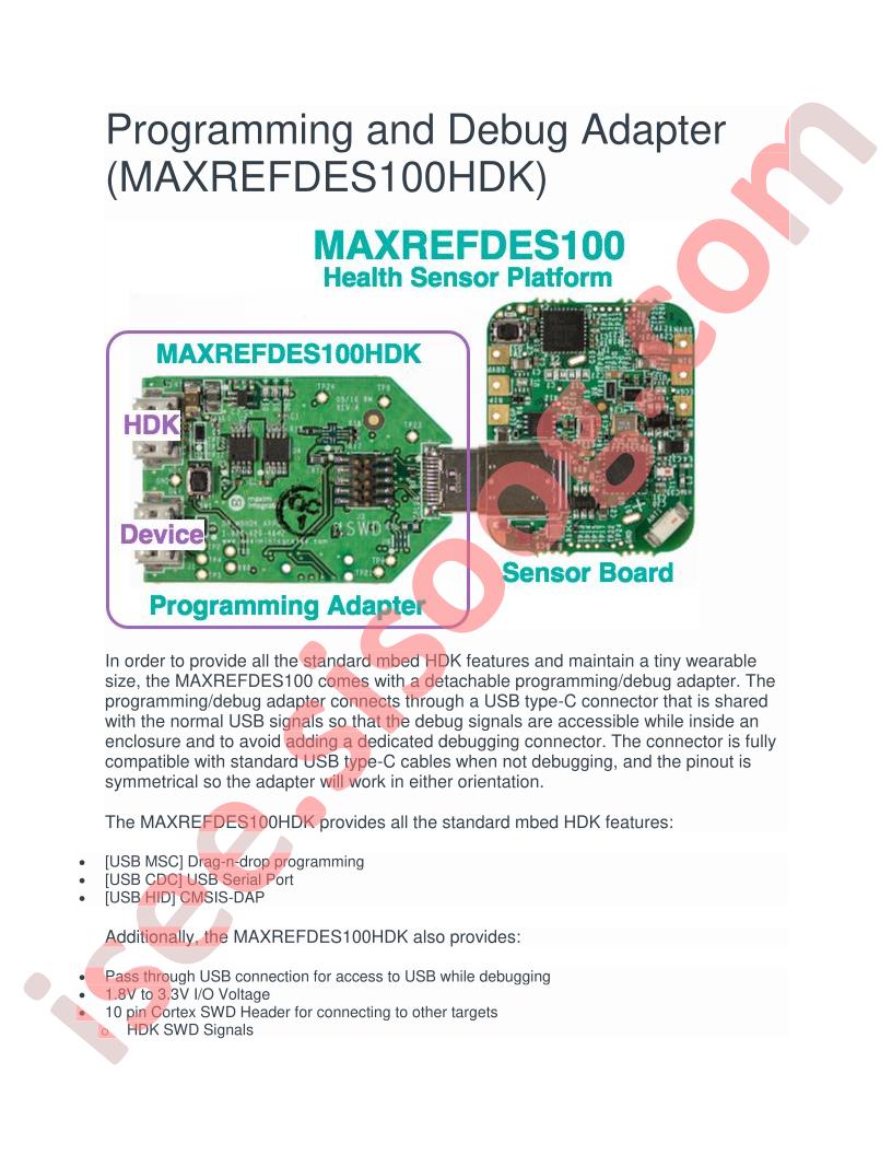 MAXREFDES100HDK#