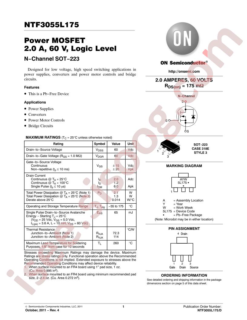 NTF3055L175