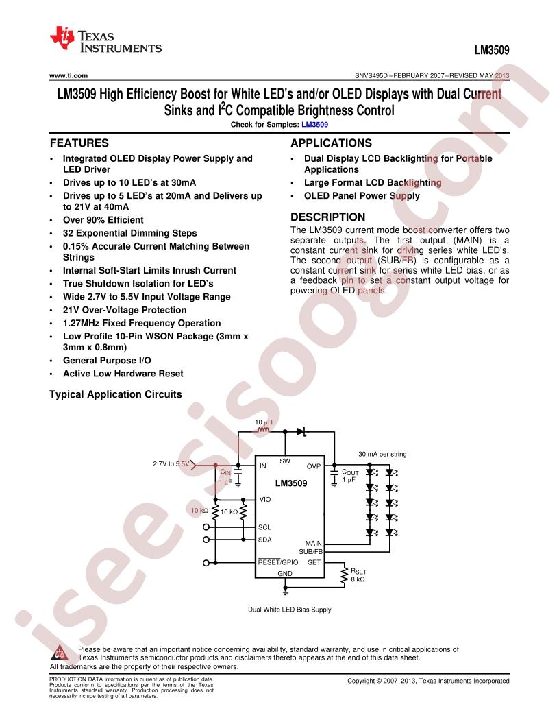 LM3509