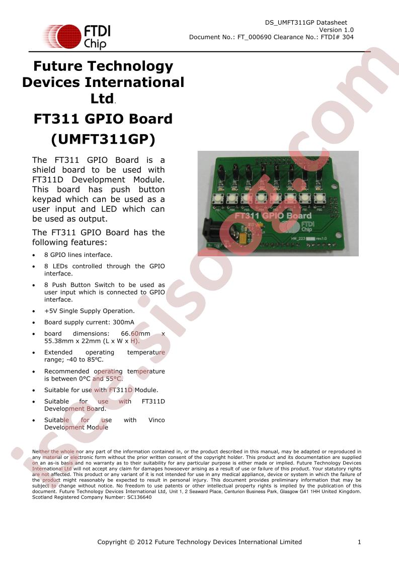 UMFT311GP