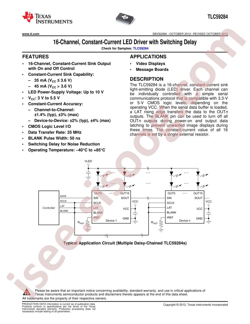 TLC59284
