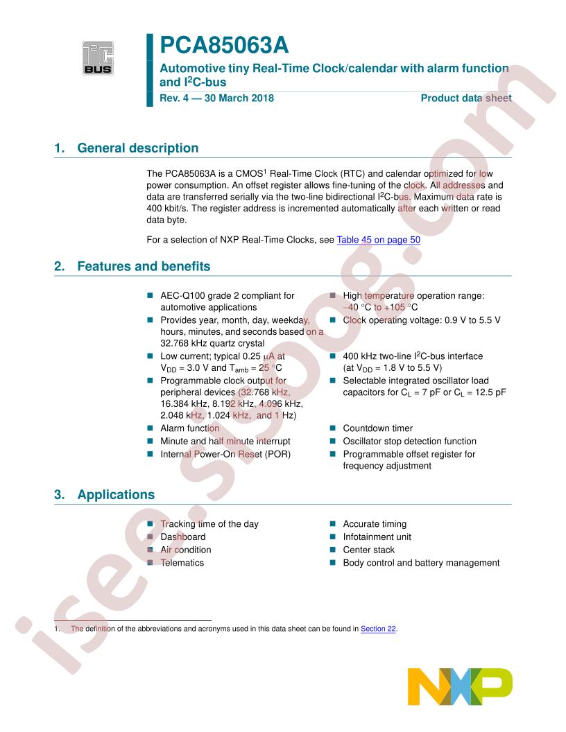 PCA85063ATT/A