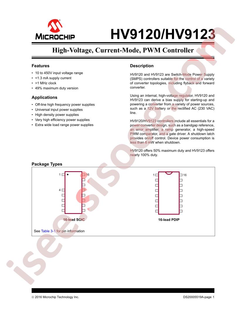 HV9120, HV9123