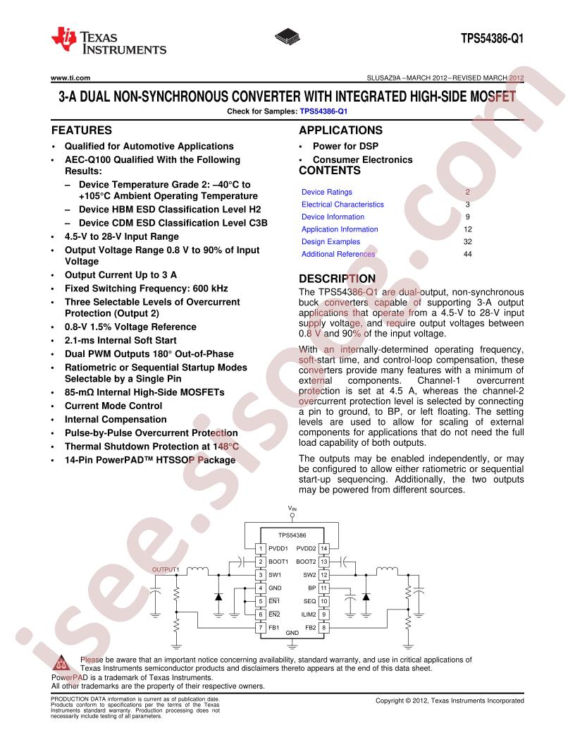 TPS54386-Q1