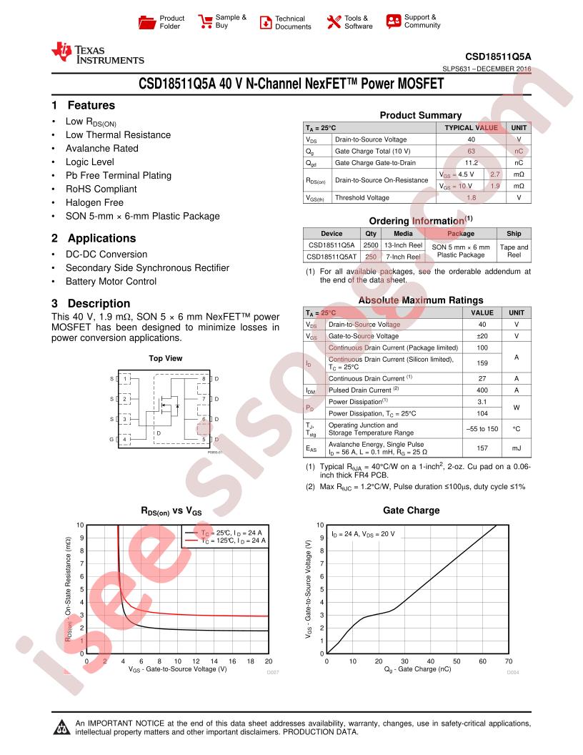 CSD18511Q5A