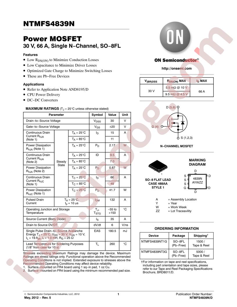 NTMFS4839N