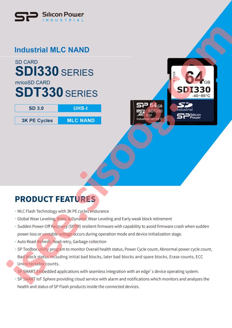 SD(I,T)330 Fact Sheet