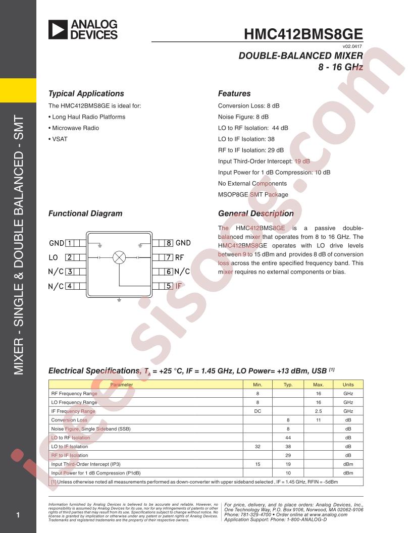 HMC412BMS8GE