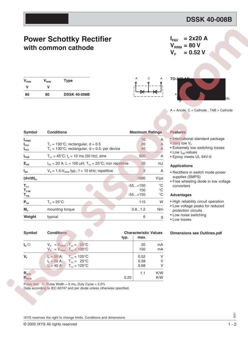 DSSK40-008B
