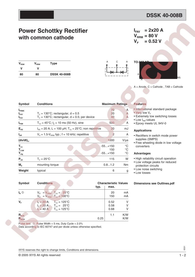 DSSK40-008B