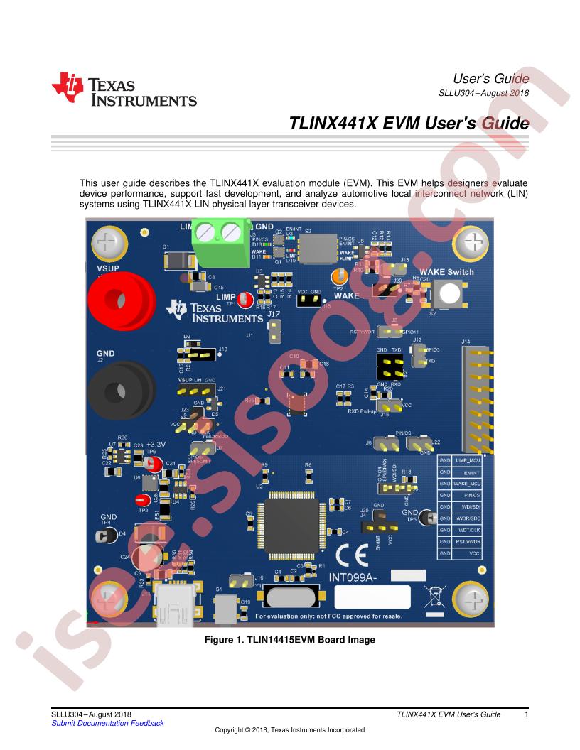 TLINx441x User Guide