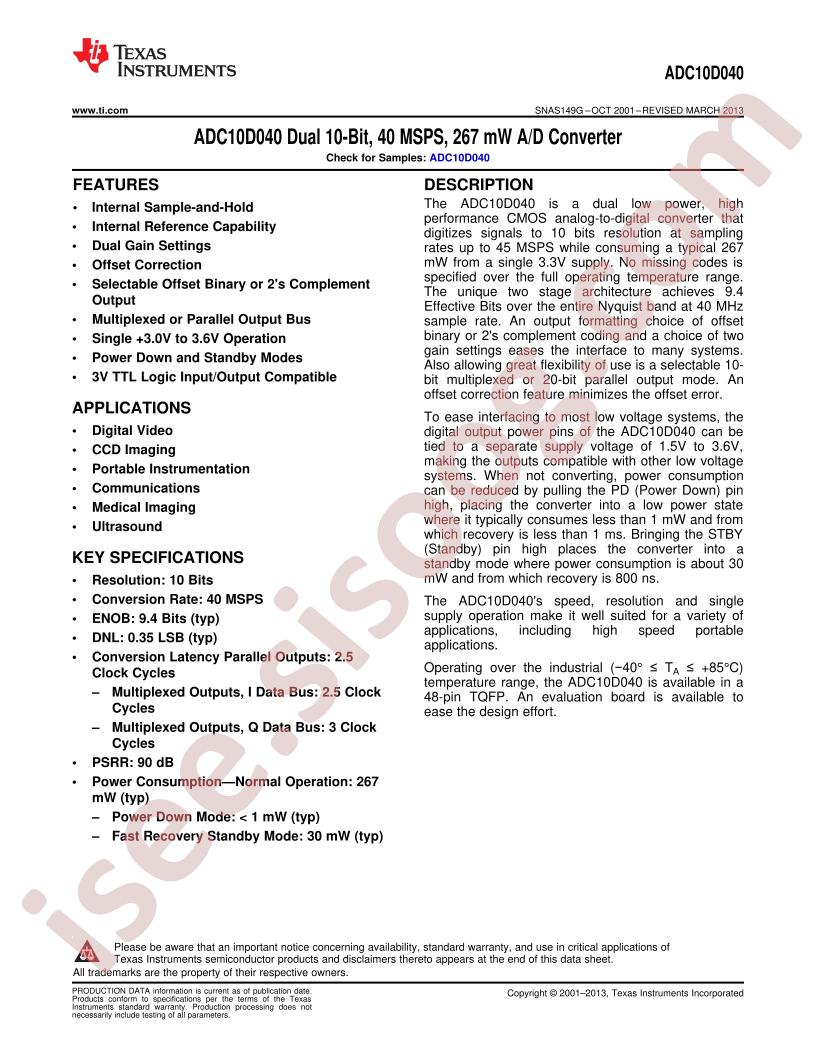 ADC10D040