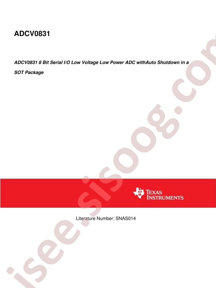 ADCV0831