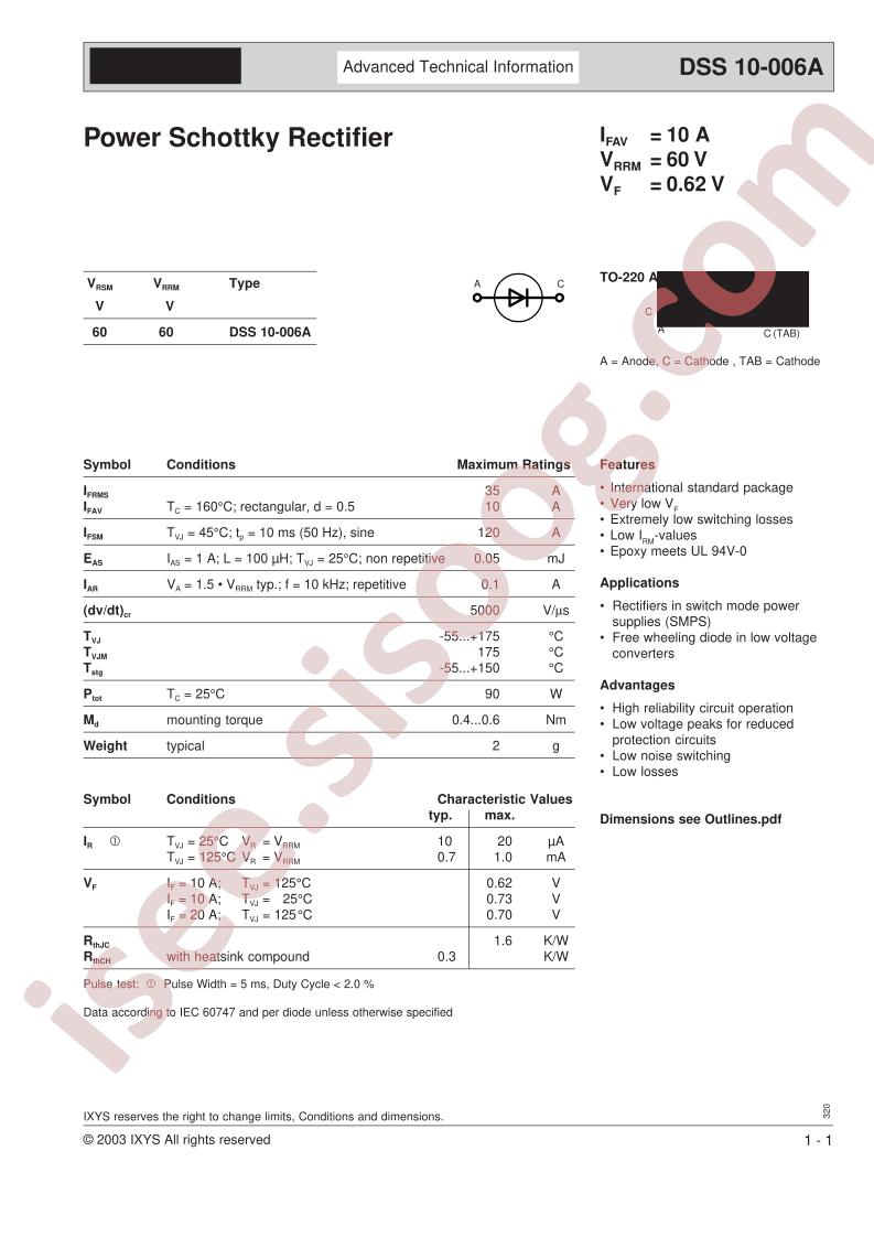 DSS10-006A