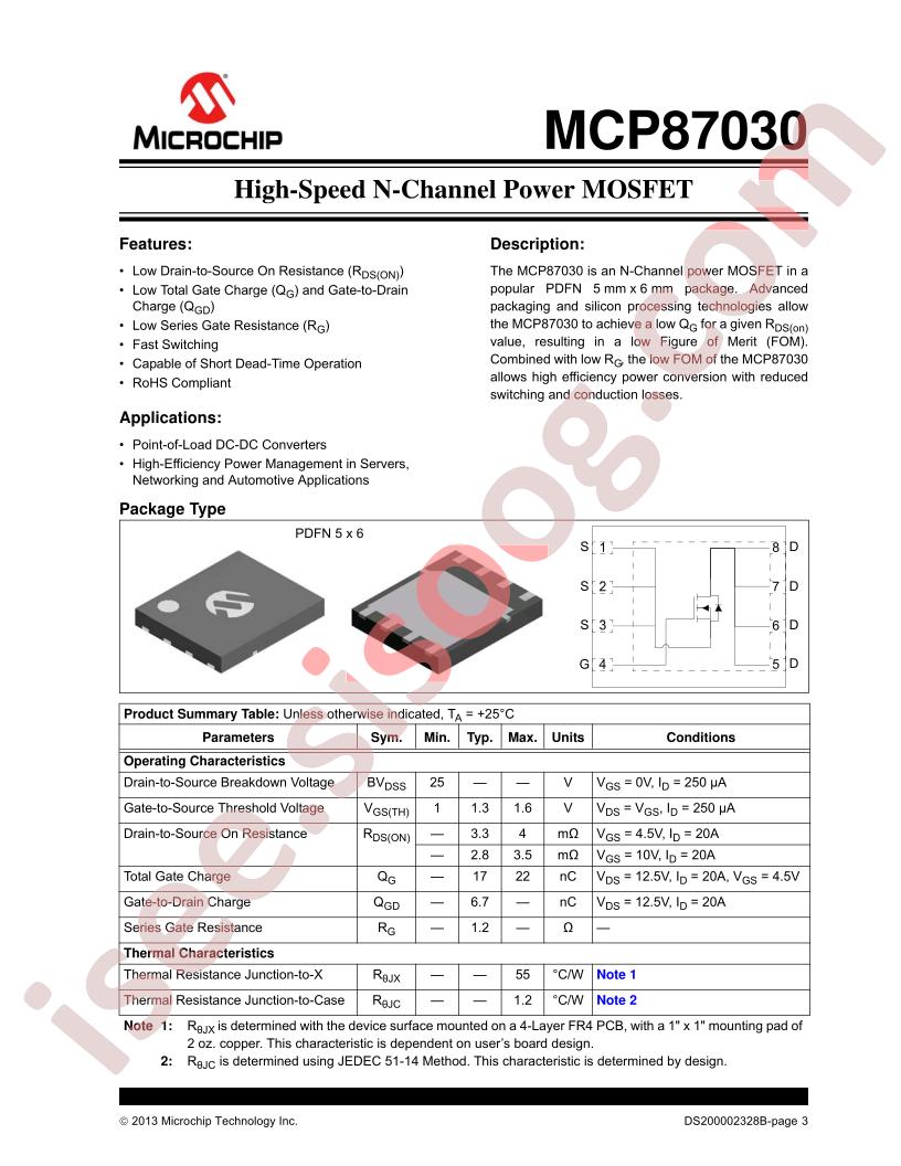 MCP87030