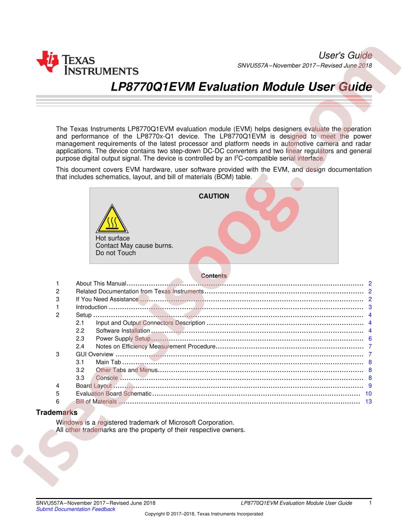 LP8770Q1EVM User Guide