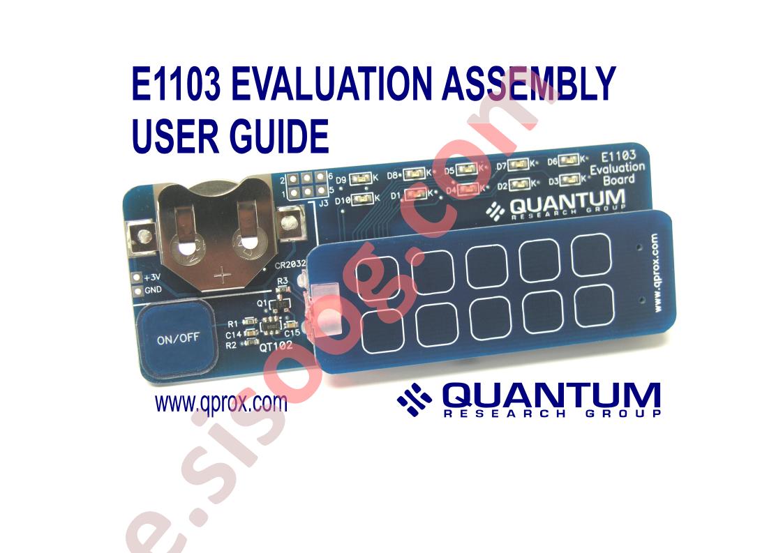 E1103 User Guide