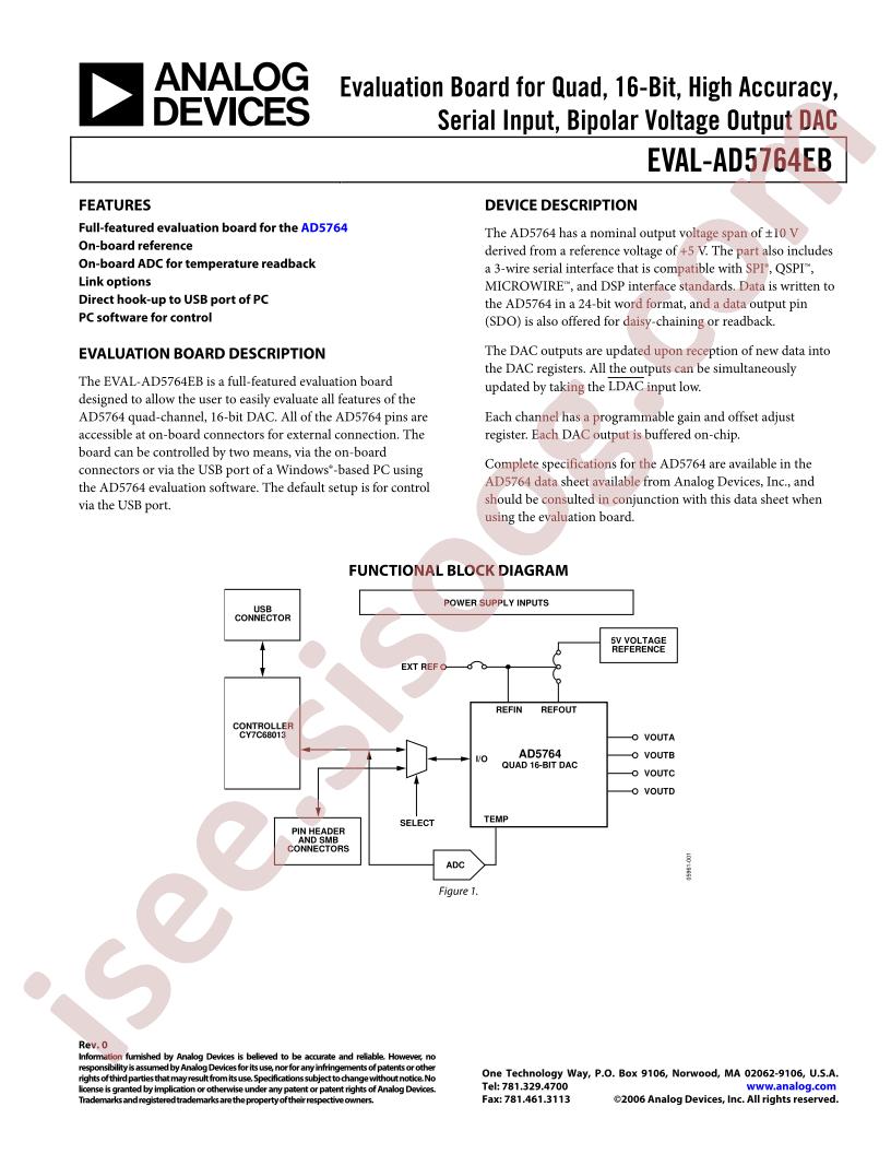 EVAL-AD5764EB