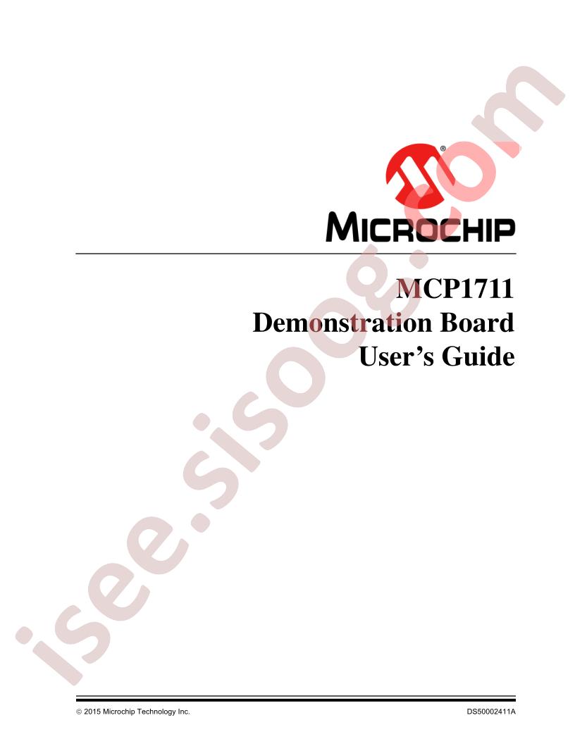 MCP1711 Demo Brd Guide