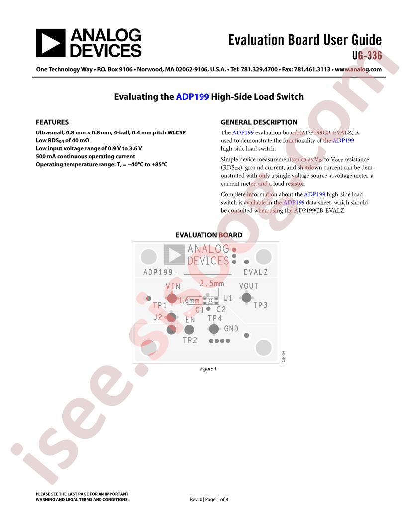 ADP199CB-EVALZ