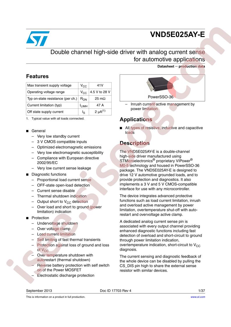 VND5E025AY-E