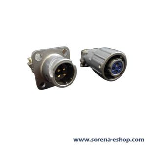 کانکتور 4 پین کامل نری و مادگی سری Q14