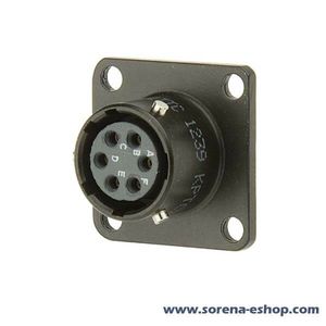 کانکتور6 پین (ITT CANNON) KPT02E10-6S