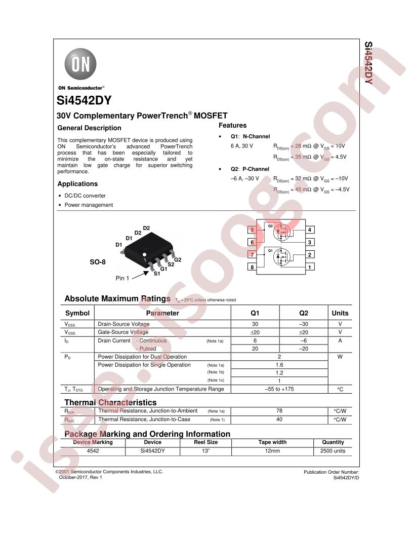 SI4542DY