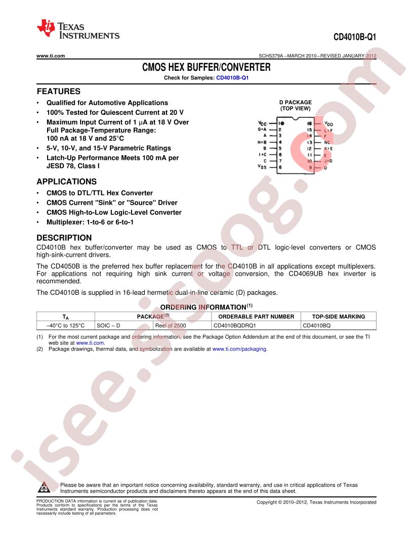CD4010B-Q1