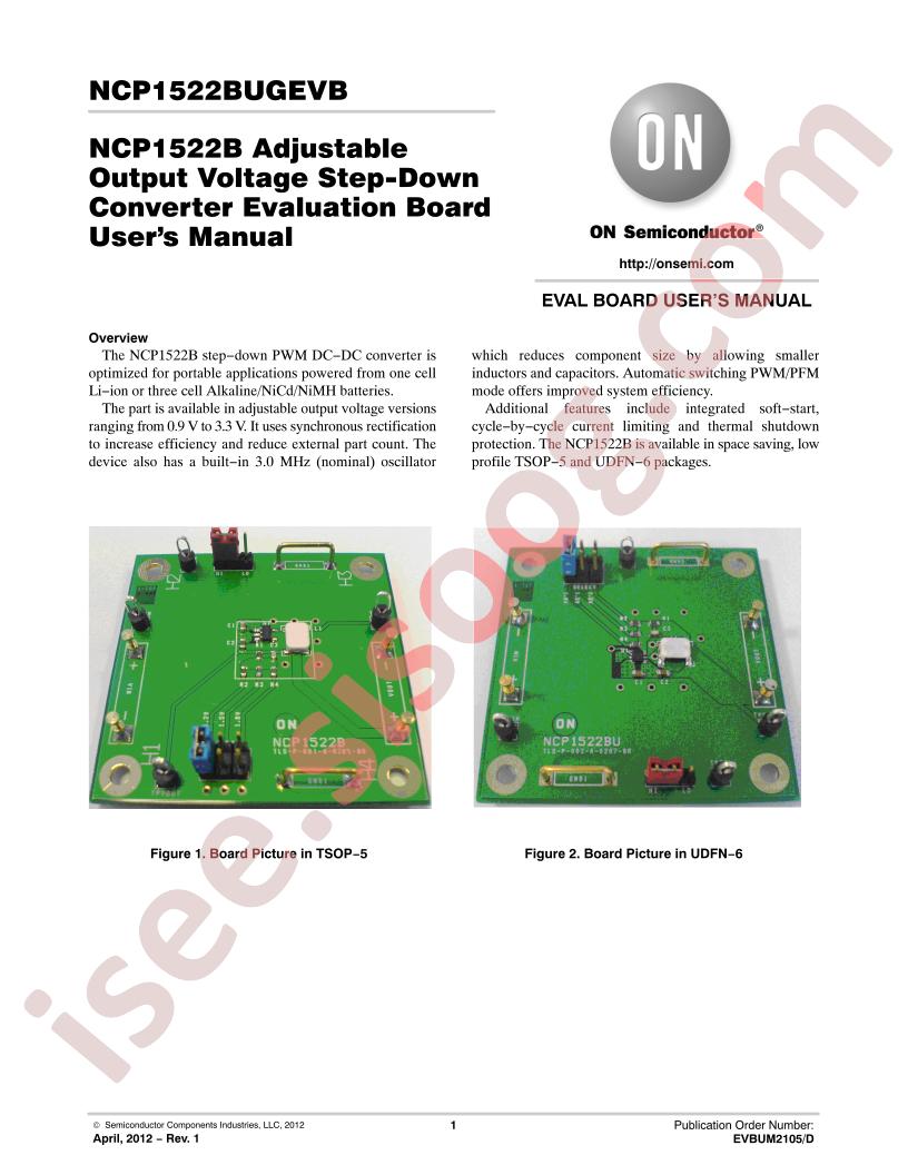 NCP1522BUGEVB