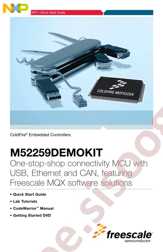 M52259DEMOKIT Quick Start Guide