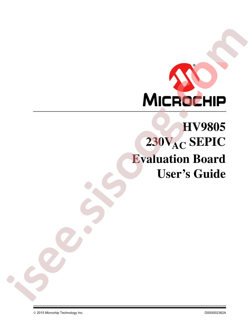 HV9805 Eval Brd Guide