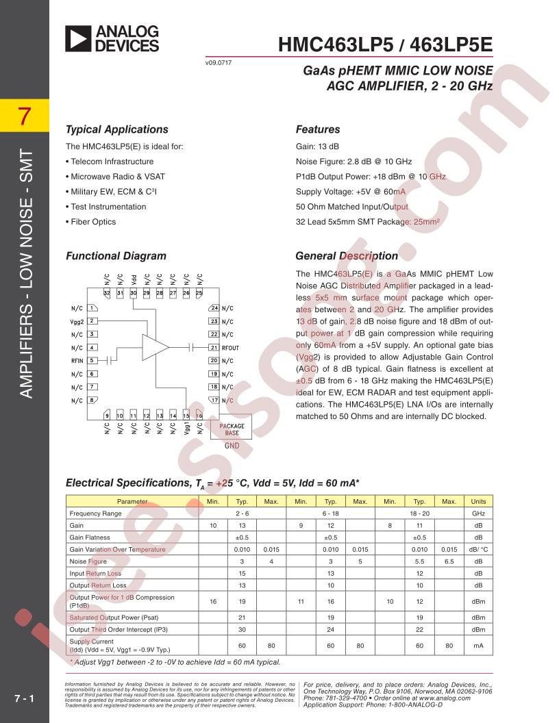 HMC463LP5(E)