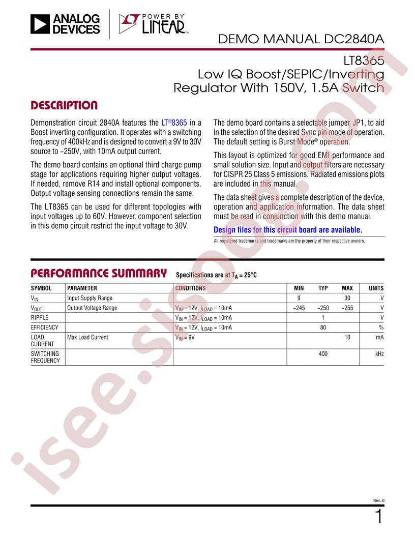 DC2840A Demo Manual